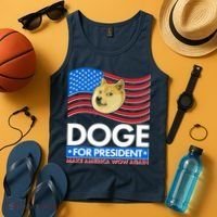 DOGE For President Make America Wow Again Tank Top thumb 4