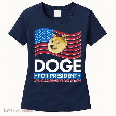 DOGE For President Make America Wow Again Women's T-Shirt