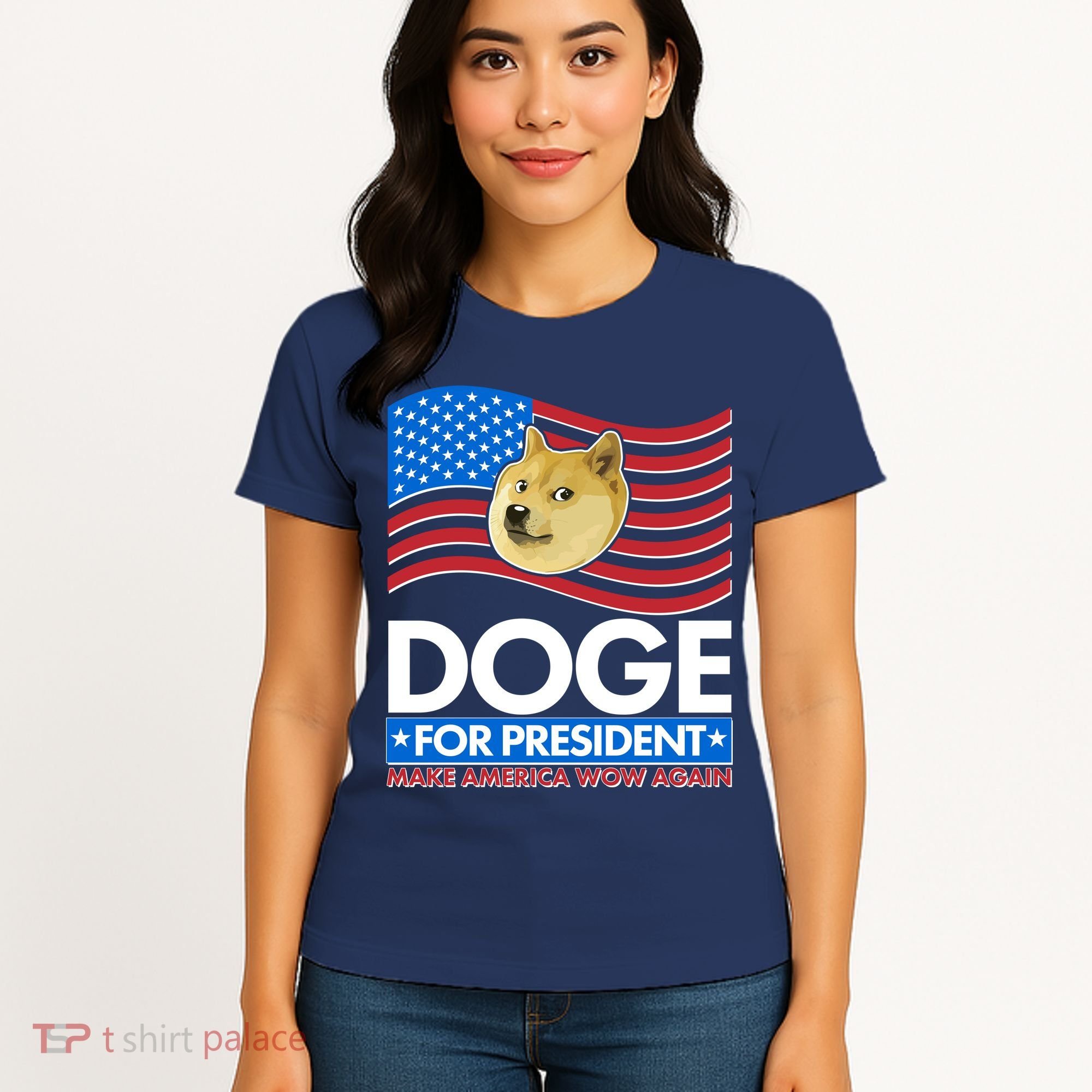 DOGE For President Make America Wow Again Women's T-Shirt