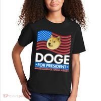 DOGE For President Make America Wow Again Kids T-Shirt thumb 2
