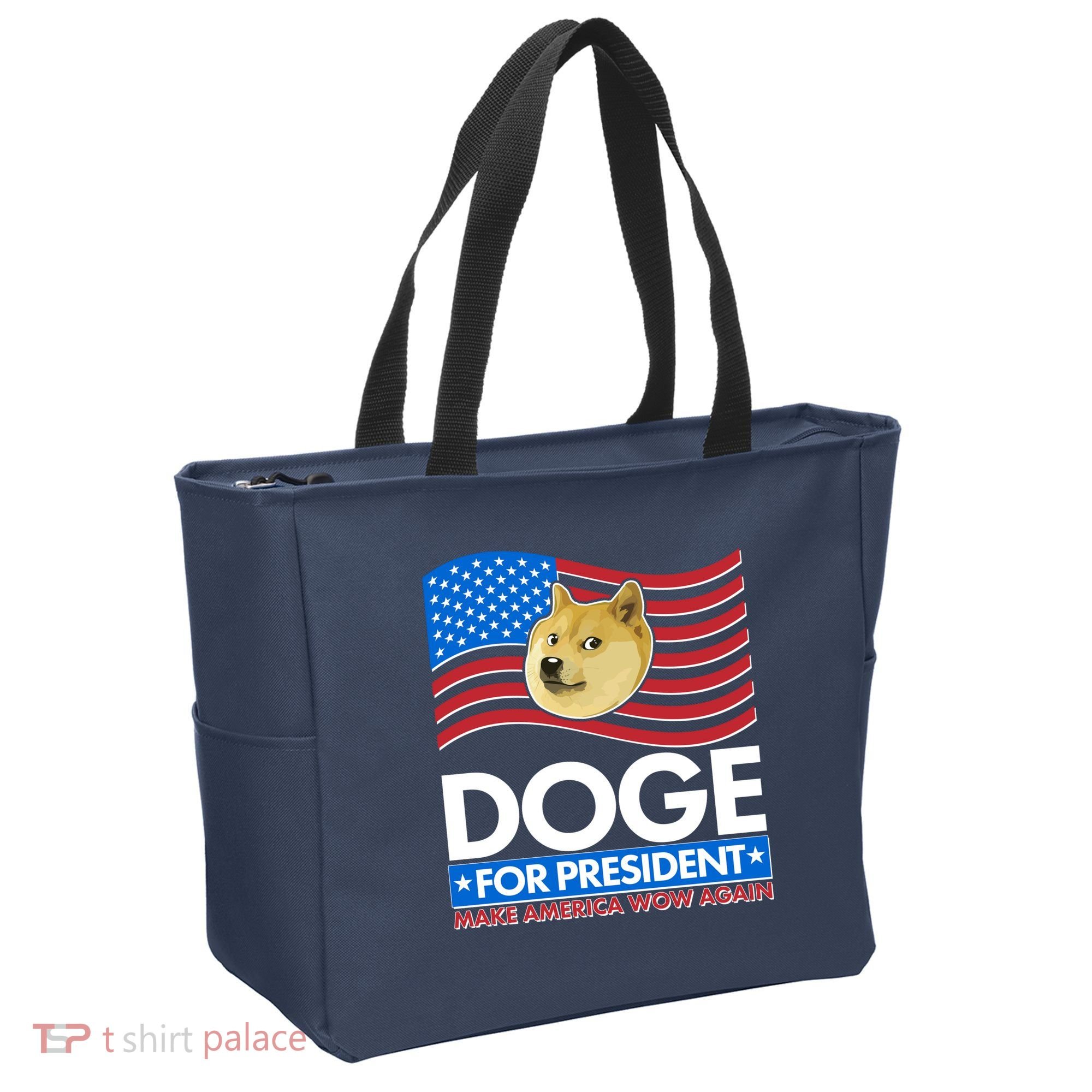 DOGE For President Make America Wow Again Tote Bag