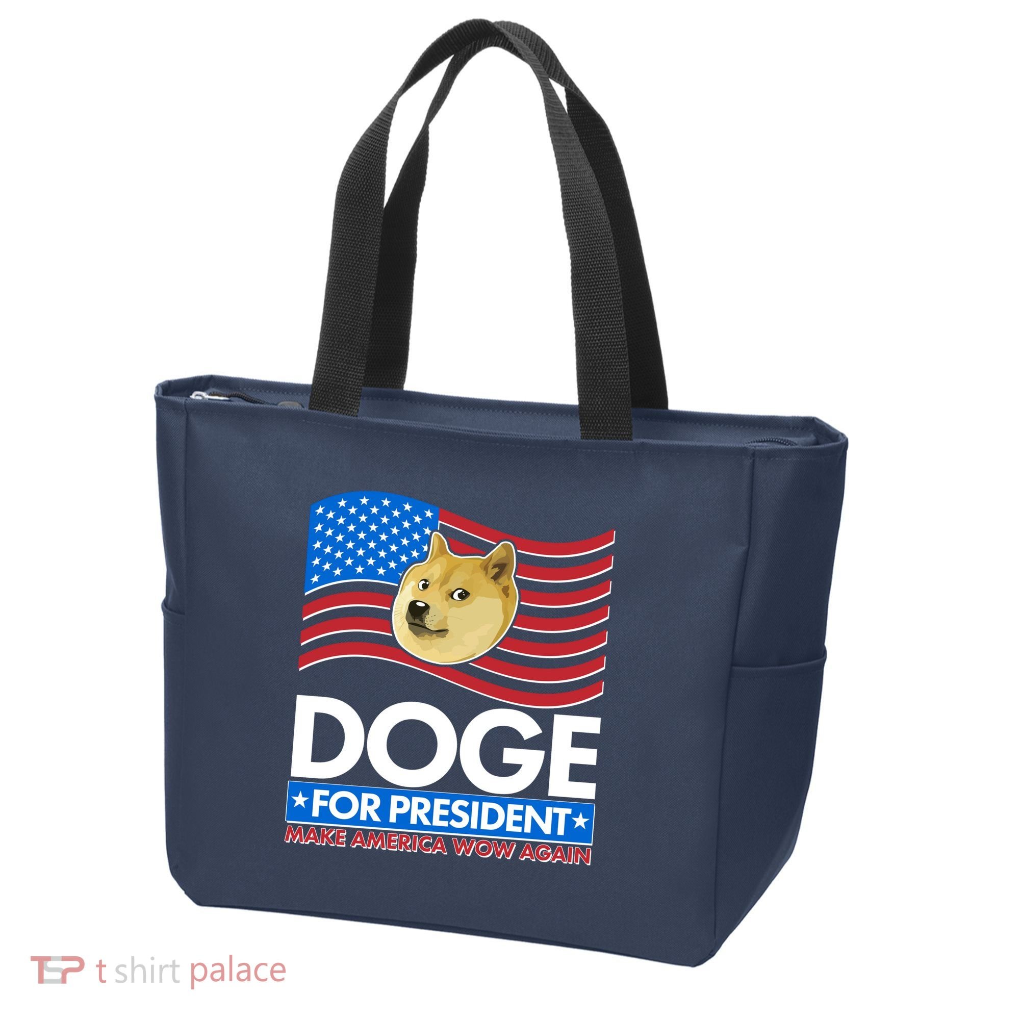 DOGE For President Make America Wow Again Tote Bag