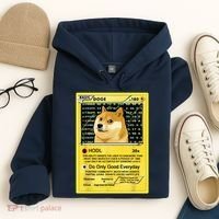 Doge HODL Card Crypto Currency Funny Hoodie thumb 4