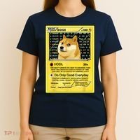 Doge HODL Card Crypto Currency Funny T-Shirt thumb 4