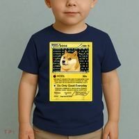Doge HODL Card Crypto Currency Funny Toddler T-Shirt thumb 2