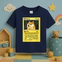 Doge HODL Card Crypto Currency Funny Toddler T-Shirt thumb 3