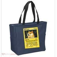 Doge HODL Card Crypto Currency Funny Tote Bag thumb 2