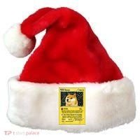 Doge HODL Card Crypto Currency Funny Santa Hat thumb 0