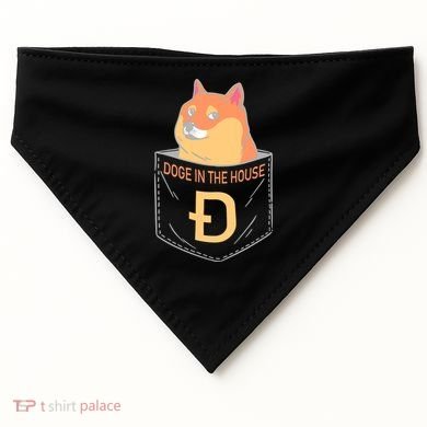 Doge In The House Pocket USA-Made Doggie Bandana