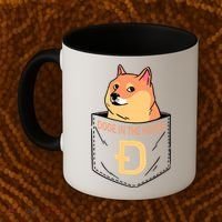 Doge In The House Pocket Coffee Mug thumb 2