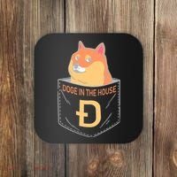 Doge In The House Pocket Coaster thumb 0