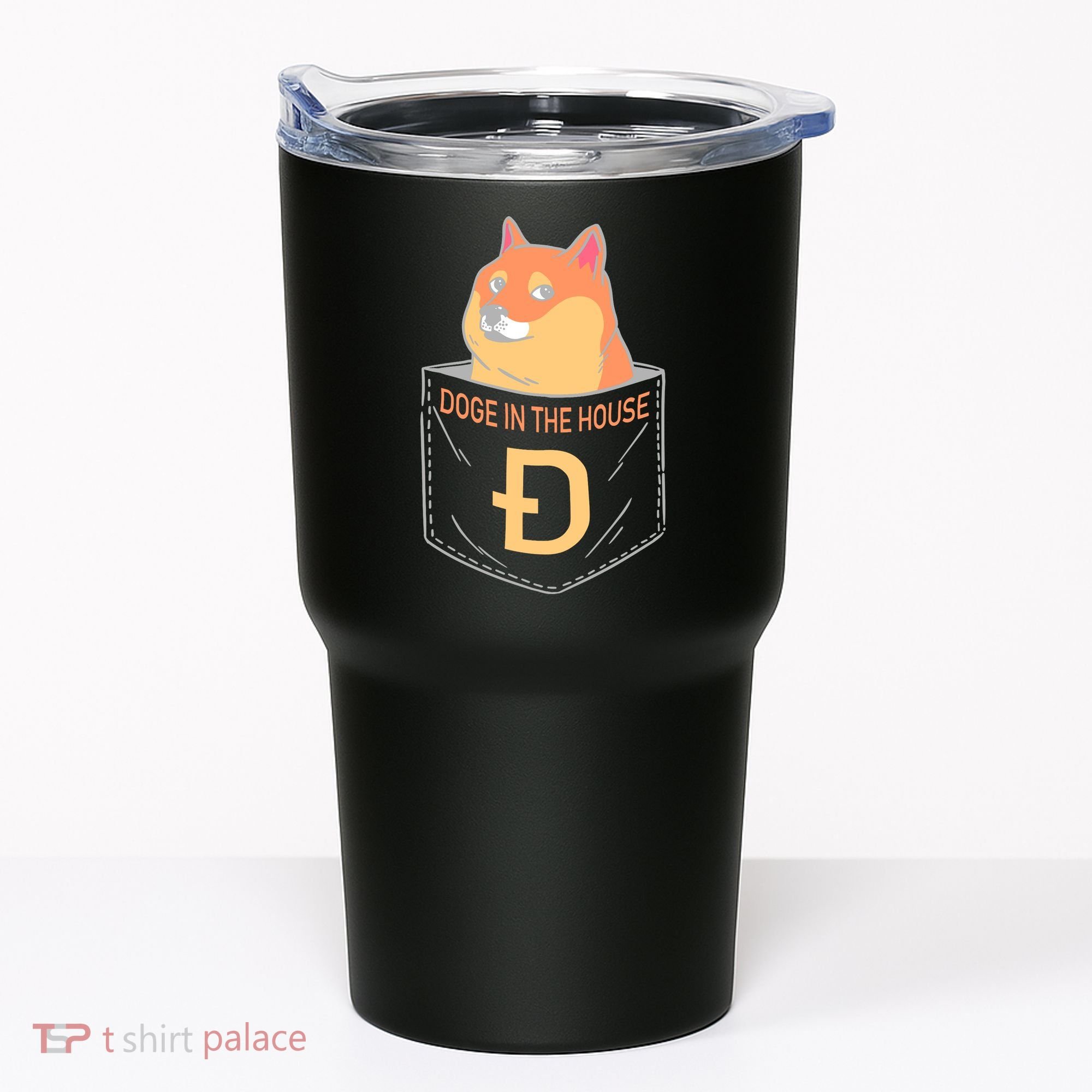 Doge In The House Pocket Tumbler