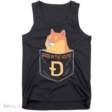 Doge In The House Pocket Tank Top