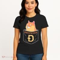 Doge In The House Pocket Women's T-Shirt thumb 4