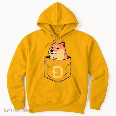 Doge In The House Pocket Hoodie