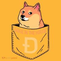 Doge In The House Pocket Kids T-Shirt thumb 4