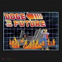 Doge To The Future Backpack thumb 2
