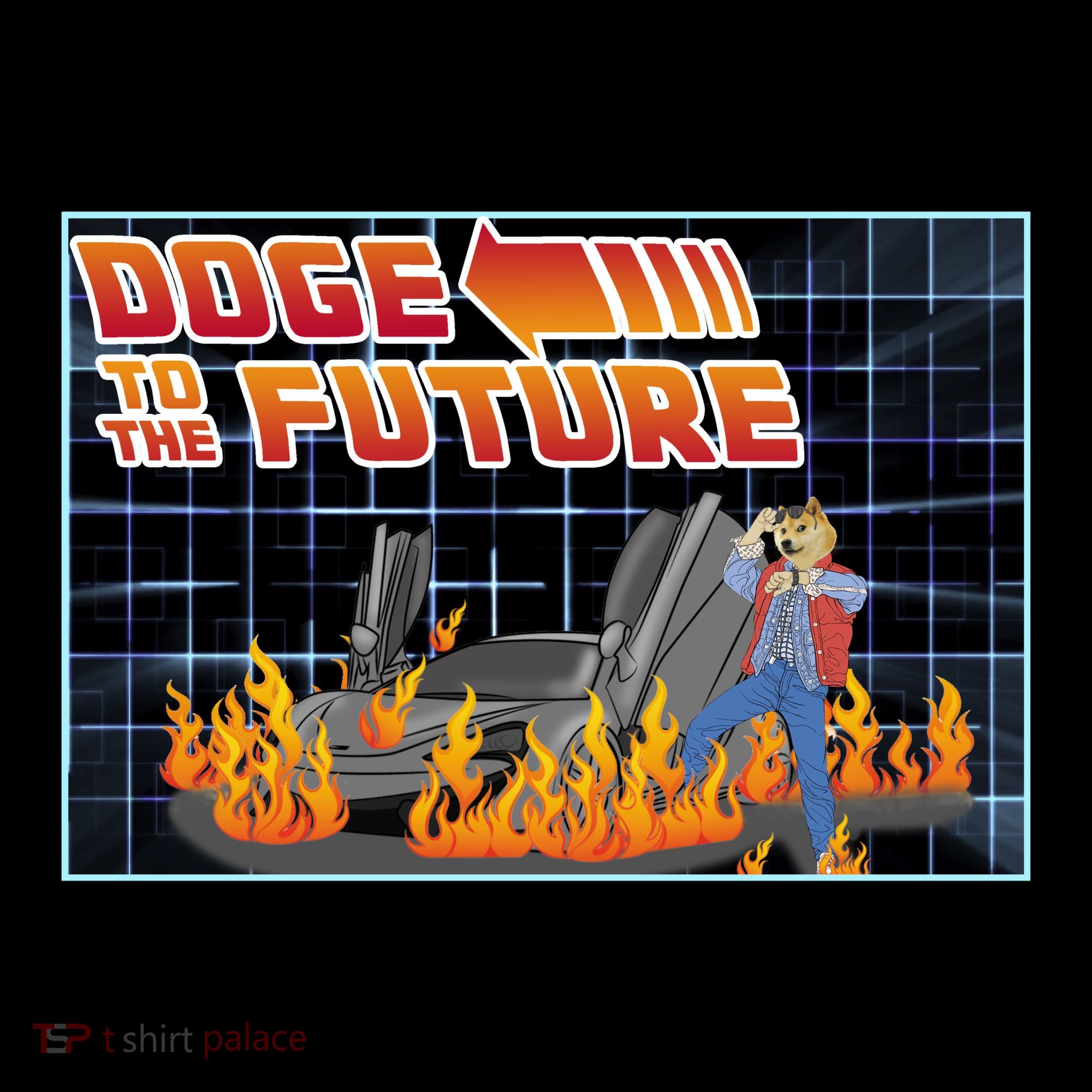 Doge To The Future Backpack