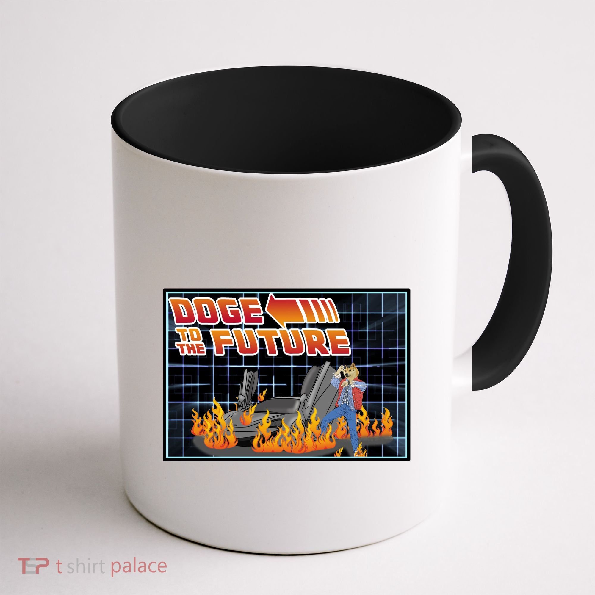 Doge To The Future Coffee Mug