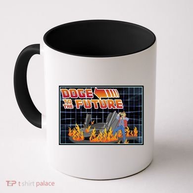 Doge To The Future Coffee Mug