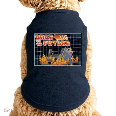 Doge To The Future Doggie Tank