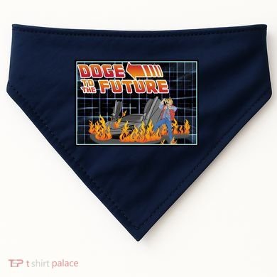Doge To The Future USA-Made Doggie Bandana