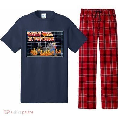 Doge To The Future Pajama Set