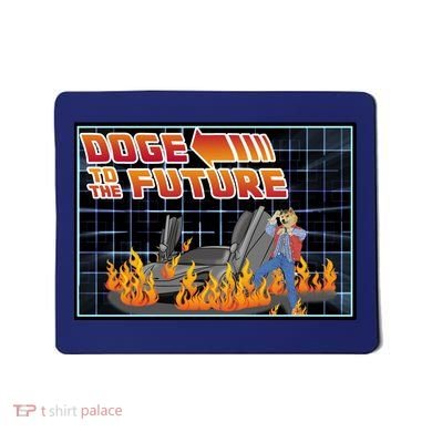 Doge To The Future Mousepad