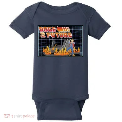 Doge To The Future Baby Bodysuit