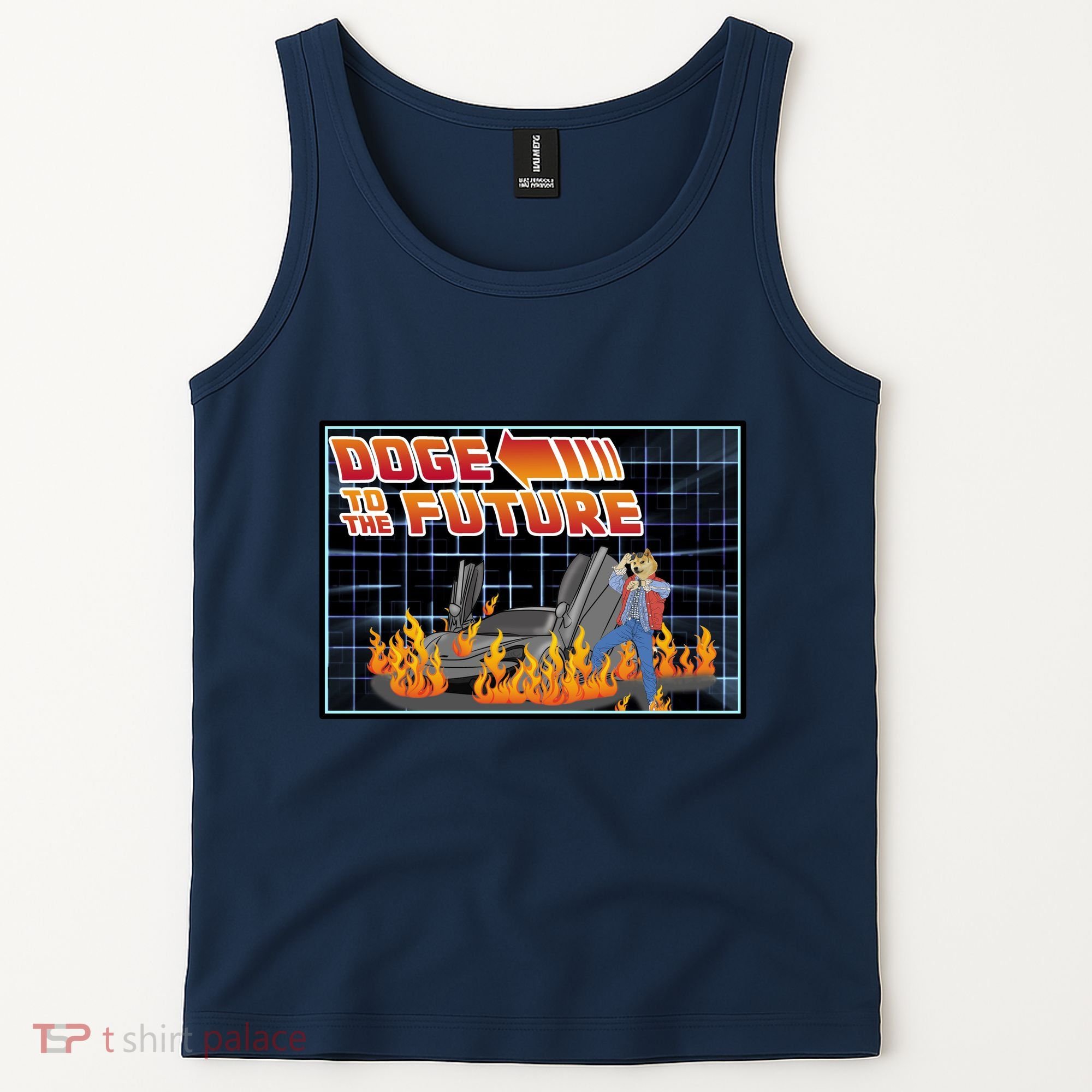 Doge To The Future Tank Top