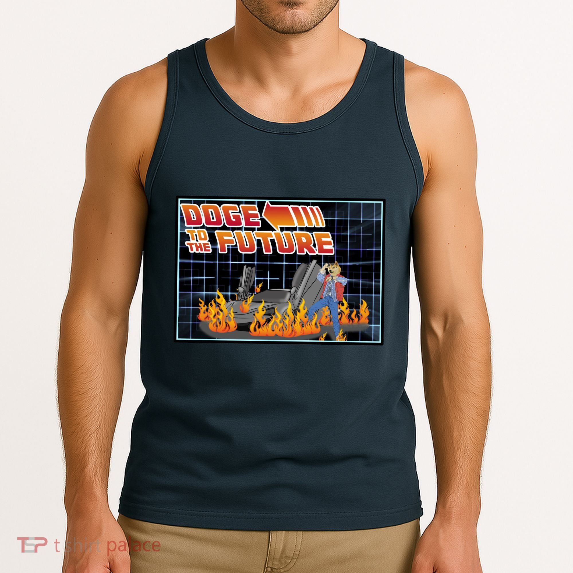 Doge To The Future Tank Top