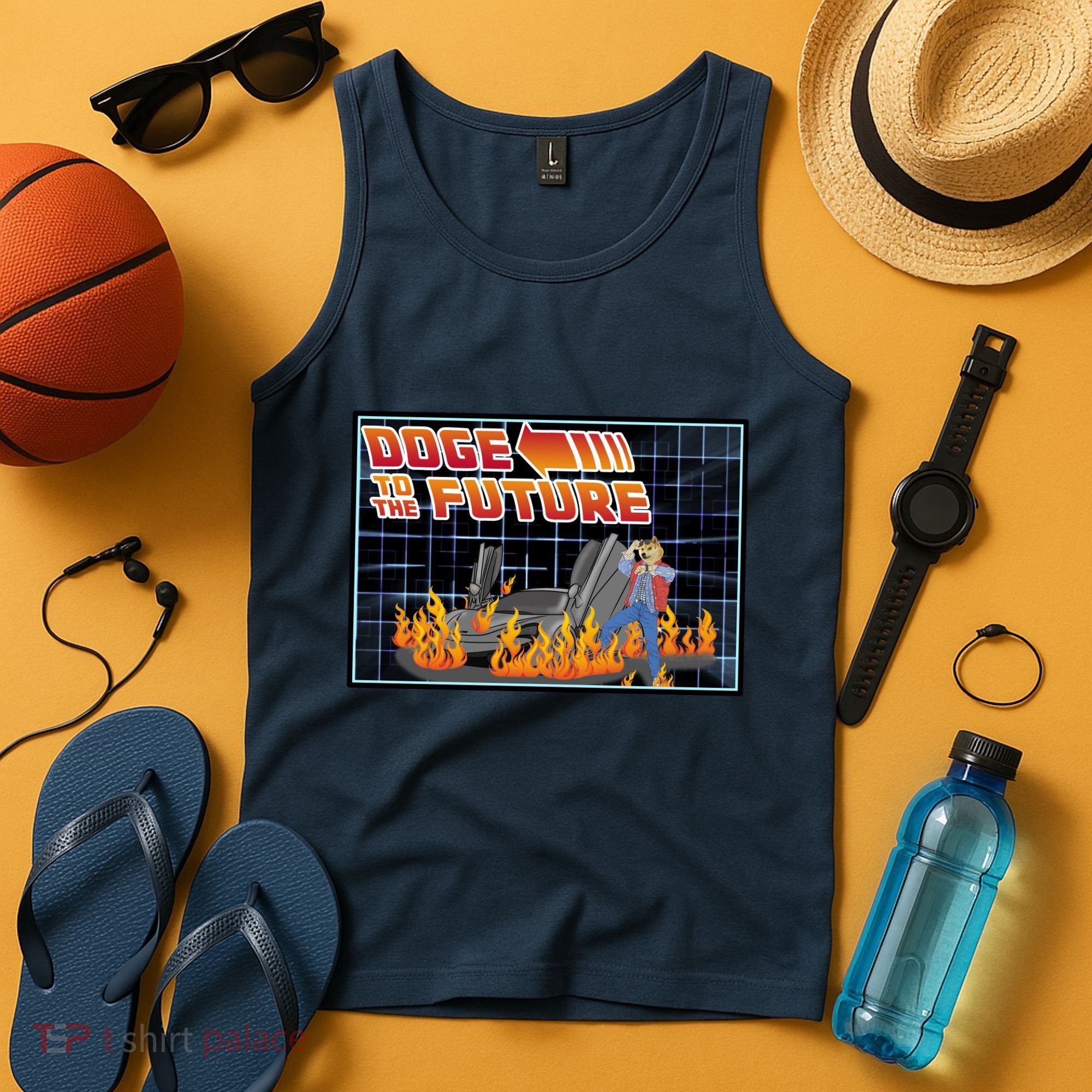 Doge To The Future Tank Top