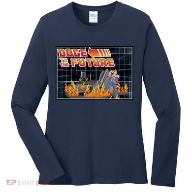 Doge To The Future Women's Long Sleeve Shirt