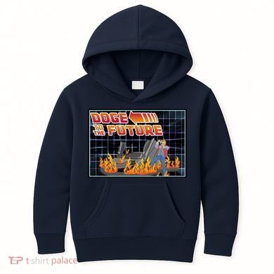 Doge To The Future Kids Hoodie