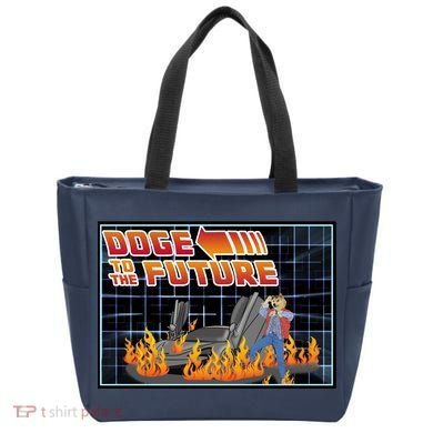 Doge To The Future Tote Bag