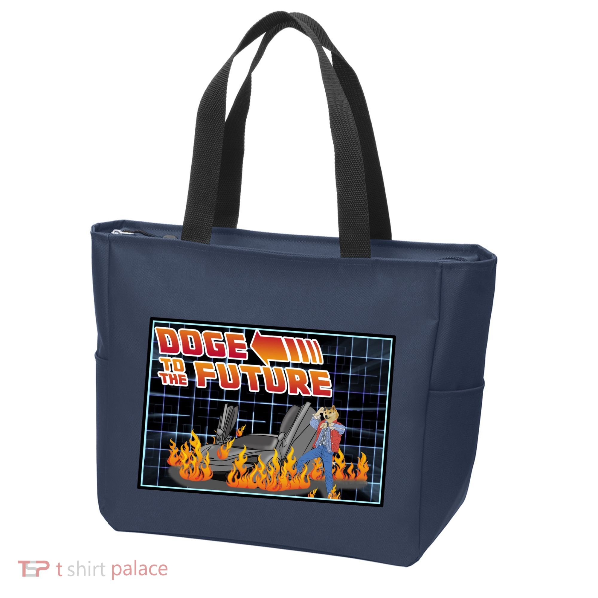 Doge To The Future Tote Bag