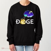 Doge To The Moon Crypto Currency Dogecoin Women's Sweatshirt thumb 0