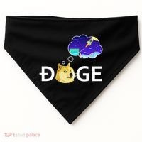 Doge To The Moon Crypto Currency Dogecoin USA-Made Doggie Bandana thumb 0