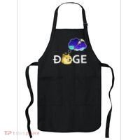 Doge To The Moon Crypto Currency Dogecoin Apron thumb 0