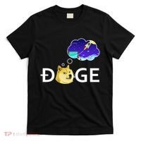 Doge To The Moon Crypto Currency Dogecoin T-Shirt thumb 0