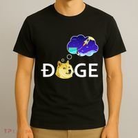 Doge To The Moon Crypto Currency Dogecoin T-Shirt thumb 3