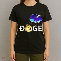 Doge To The Moon Crypto Currency Dogecoin T-Shirt thumb 4