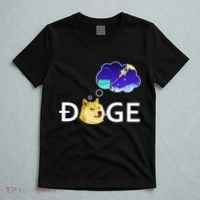 Doge To The Moon Crypto Currency Dogecoin T-Shirt thumb 5