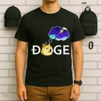 Doge To The Moon Crypto Currency Dogecoin T-Shirt thumb 6