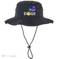 Doge To The Moon Crypto Currency Dogecoin Bucket Hat thumb 0