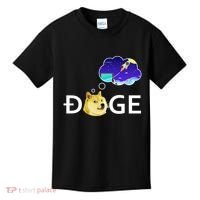 Doge To The Moon Crypto Currency Dogecoin Kids T-Shirt thumb 0