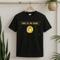 Doge To The Moon Dogecoin Crypto Currency T-Shirt thumb 2
