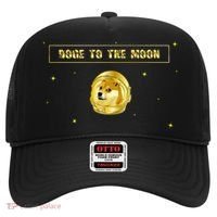 Doge To The Moon Dogecoin Crypto Currency Hat thumb 0
