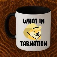 Doge What In Tarnation Coffee Mug thumb 2
