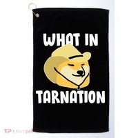 Doge What In Tarnation Golf Towel thumb 0
